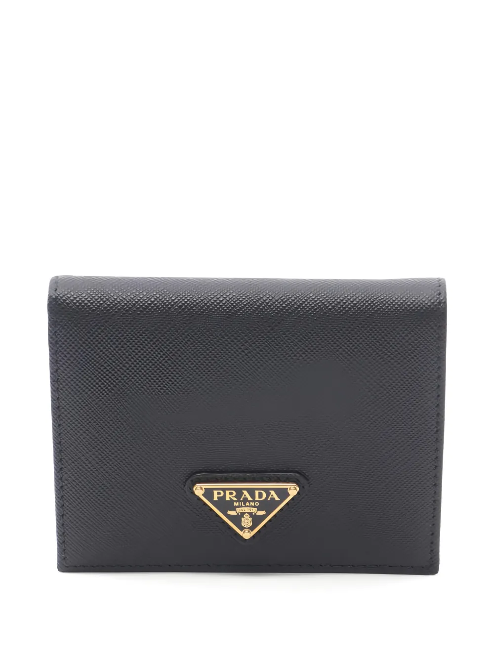 Prada Pre-Owned 2020s leather bi-fold wallet - Nero