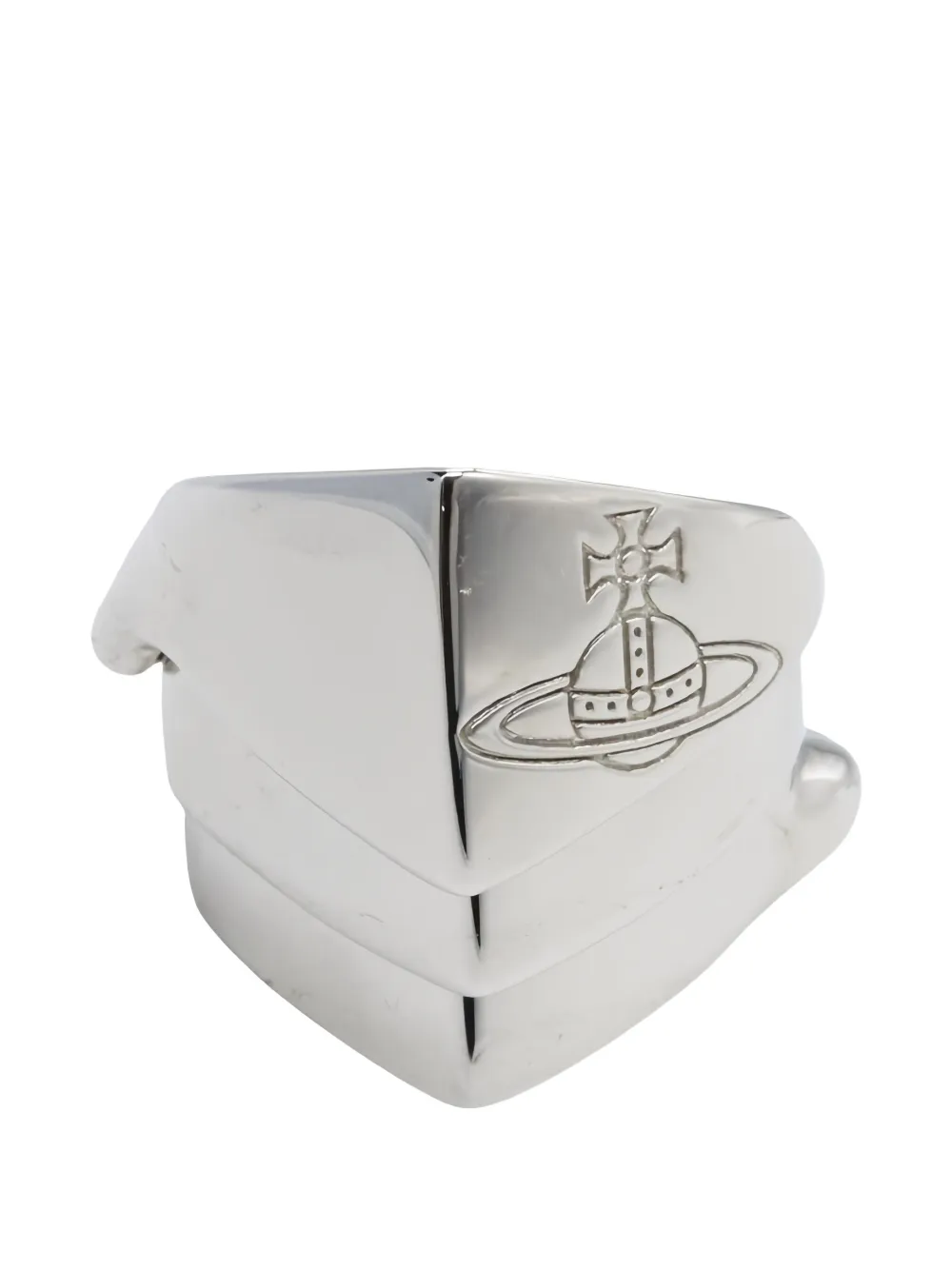 Vivienne Westwood Pre-Owned 20s orb belt ring - Argento