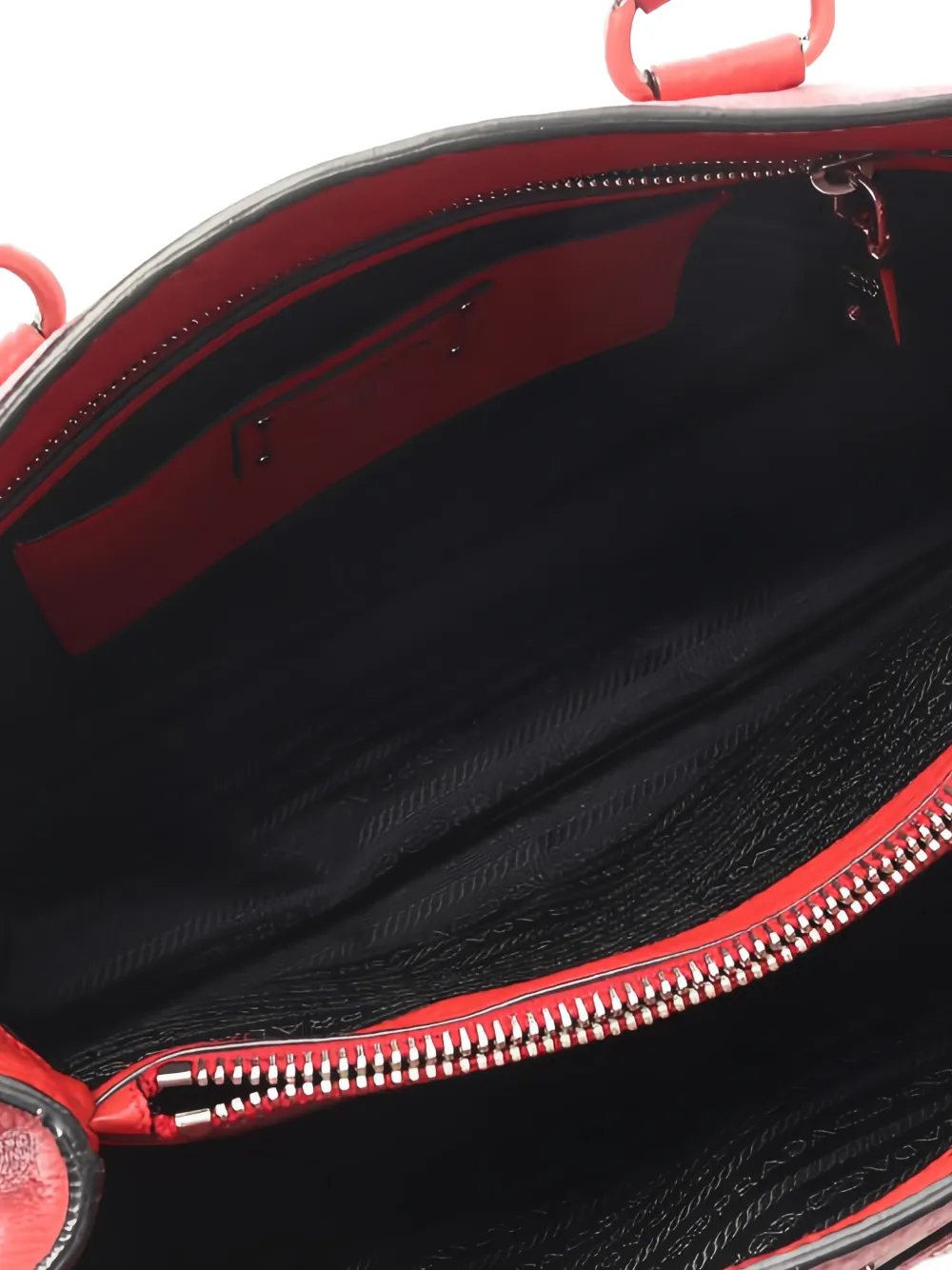 2000s Grained-Leather Tote Bag