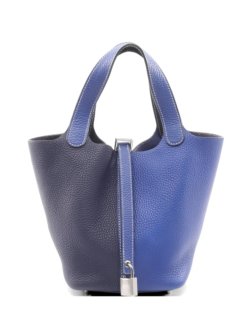 Hermès Pre-Owned 2021 Kazak PM leather tote bag - Blu