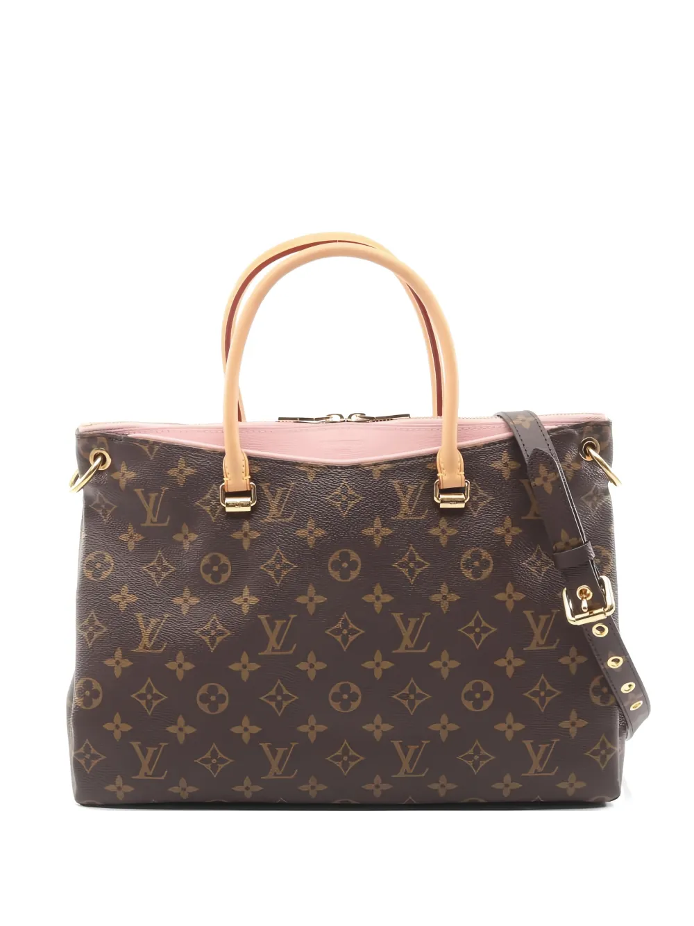 Louis Vuitton Pre-Owned 2015 Pallas monogram handbag - Marrone