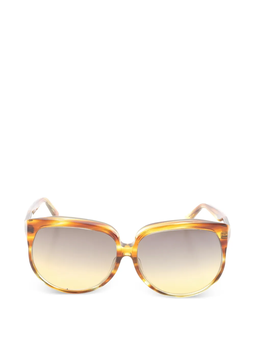 Celine Pre-Owned Occhiali da sole con effetto tartarugato anni 2020 - Marrone