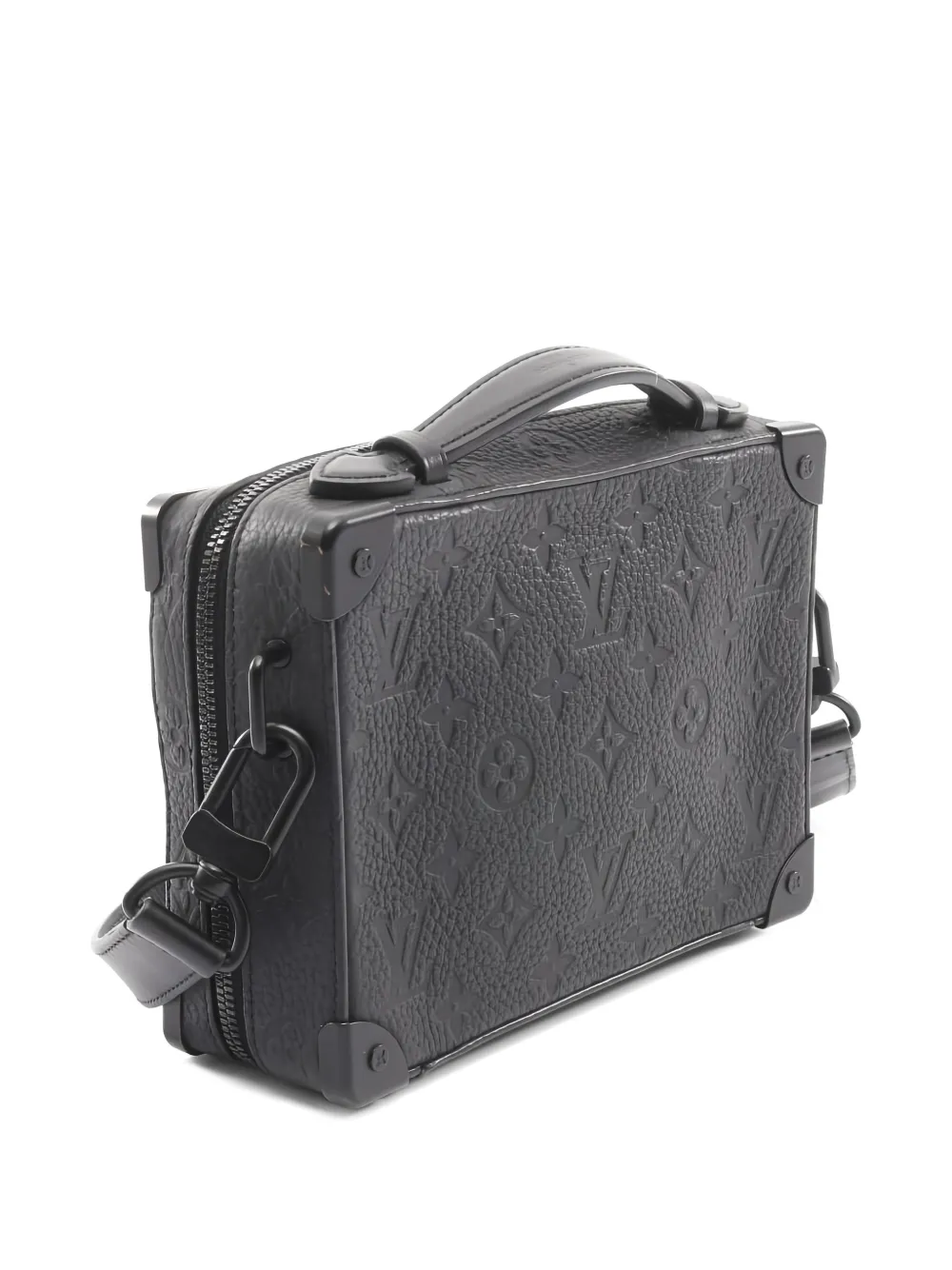  Louis Vuitton Pre-owned 2010s Handle Soft Trunk Shoulder Bag - Black 