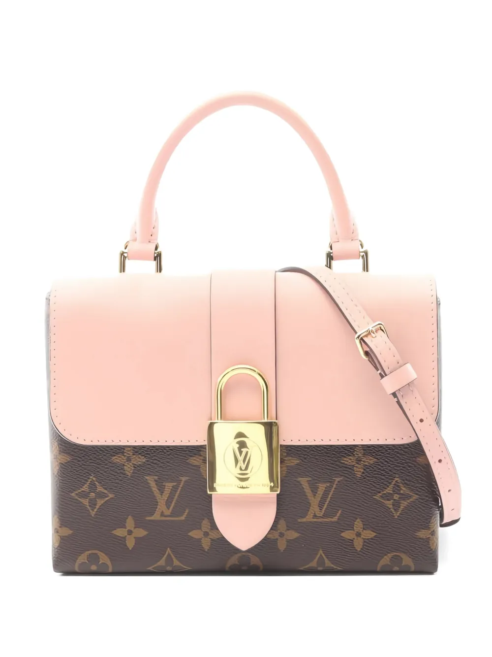 Louis Vuitton Pre-Owned 2019 BB Rocky monogram top-handle handbag - Marrone