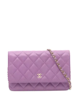 CHANEL Pre-Owned Timeless Classic Handbag | Purple | FARFETCH