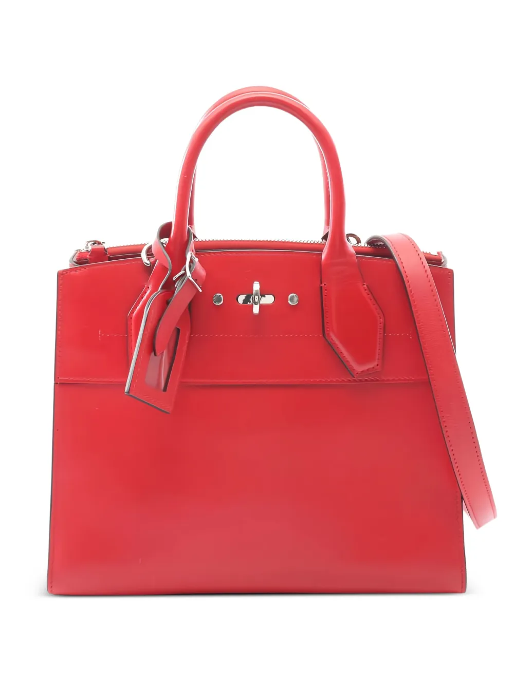 Louis Vuitton Pre-Owned 2016 PM City Steamer tote bag - Rosso