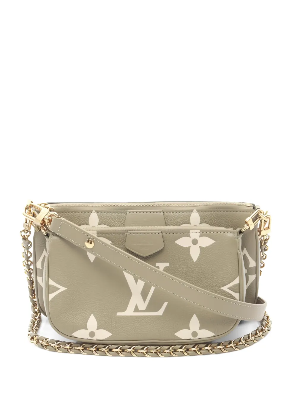 Louis Vuitton Pre-Owned 2021 monogram leather shoulder bag - Toni neutri