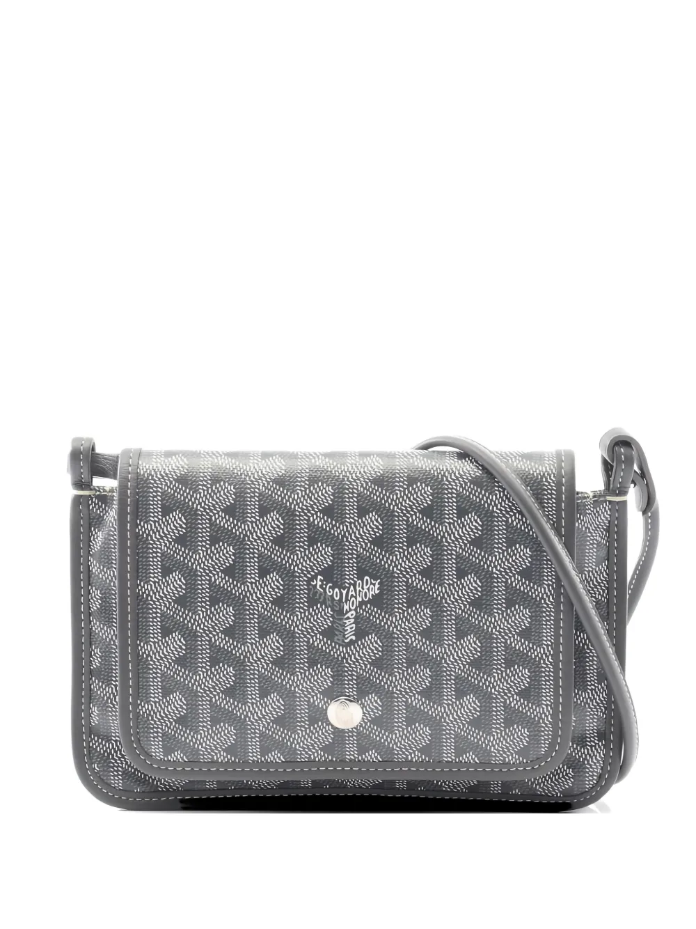 Goyard Pre-Owned 20s Plumet shoulder bag - Grigio