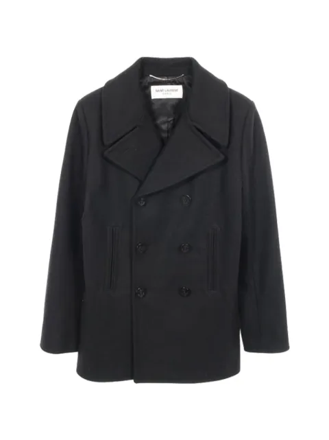 Saint Laurent Pre-Owned 2010s double-breasted coat
