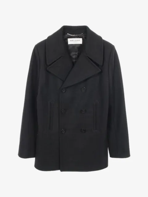 Saint Laurent Pre-Owned 2010s double-breasted coat