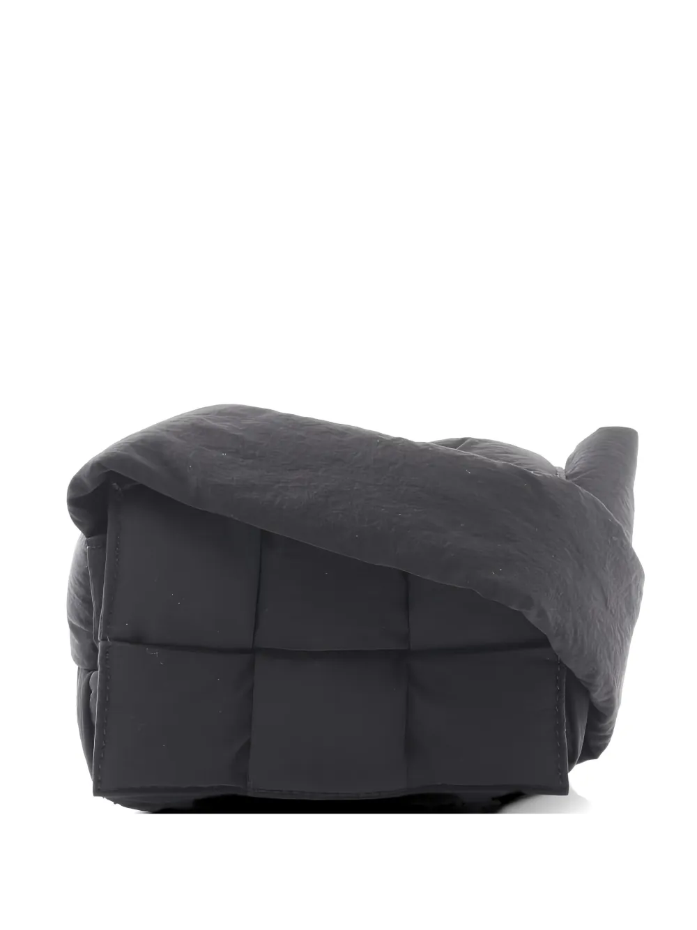 Bottega Veneta Pre-Owned 1974 padet intrecciato shoulder bag - Nero