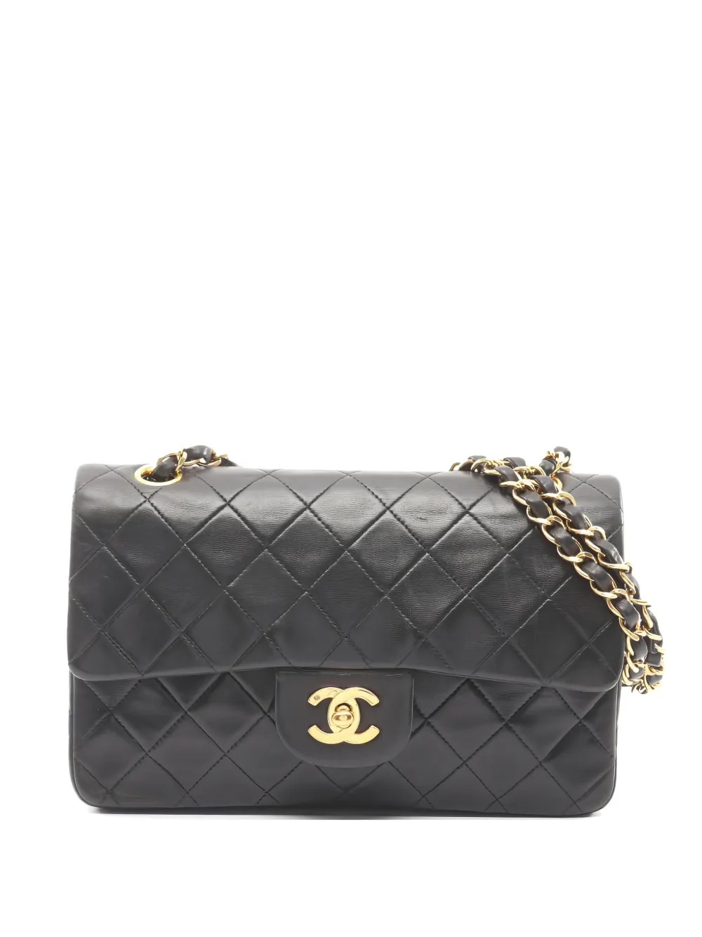 CHANEL Pre-Owned 1990s matelasse flap leather shoulder bag - Nero