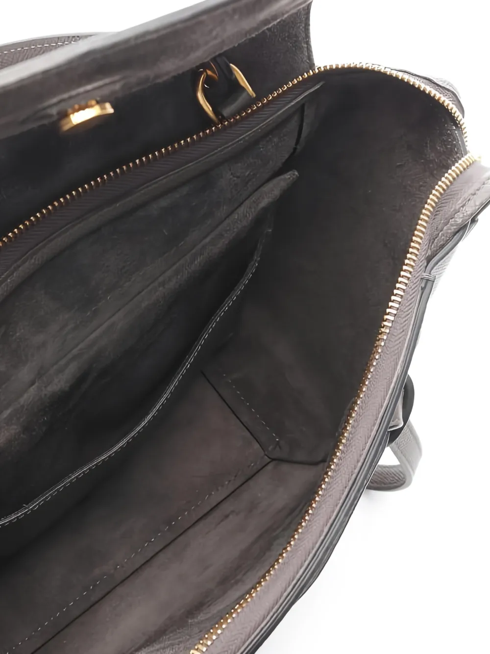  Celine Pre-owned 2000s Micro Belt Tote Bag - Grey 