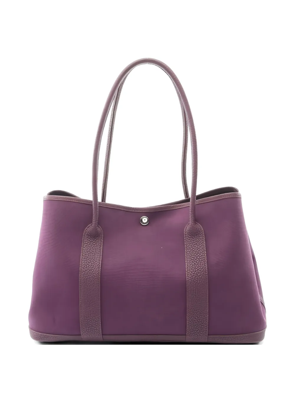 Hermès Pre-Owned 2011 PM Garden Party pebble-grain tote bag - Viola