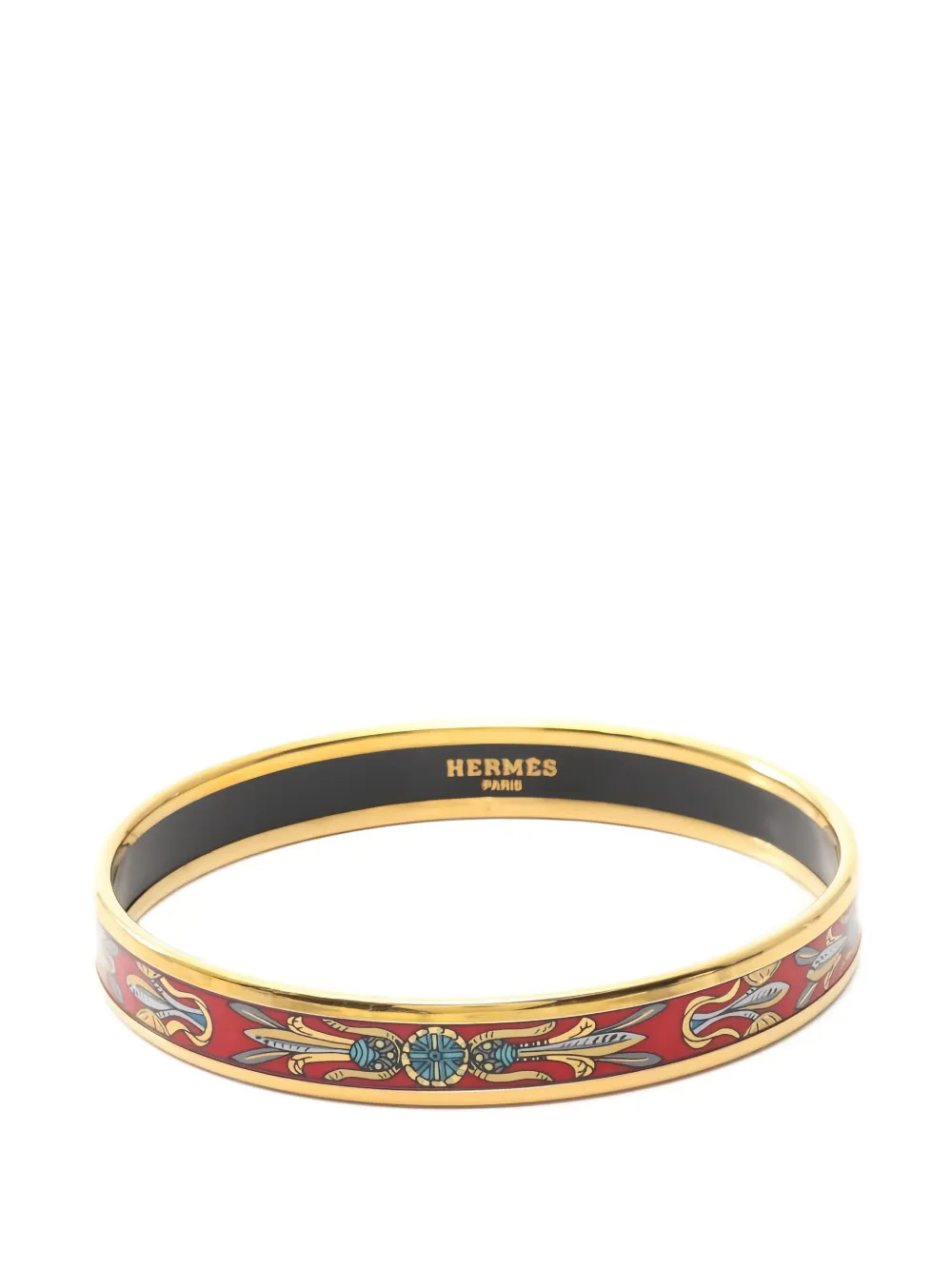 2010s Enamel Bangle Bracelet
