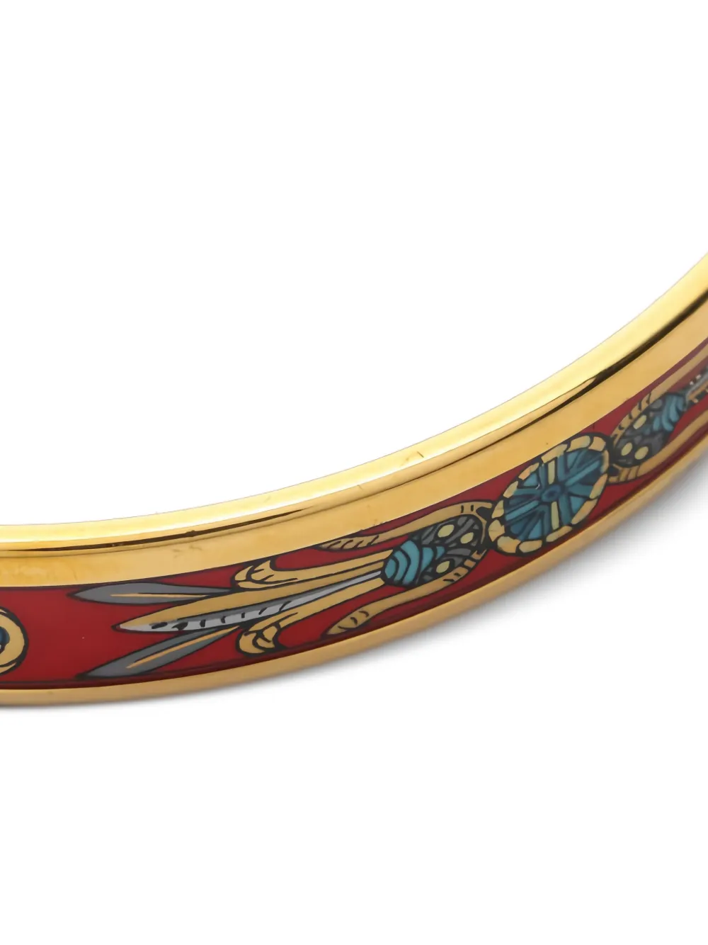 2010s Enamel Bangle Bracelet