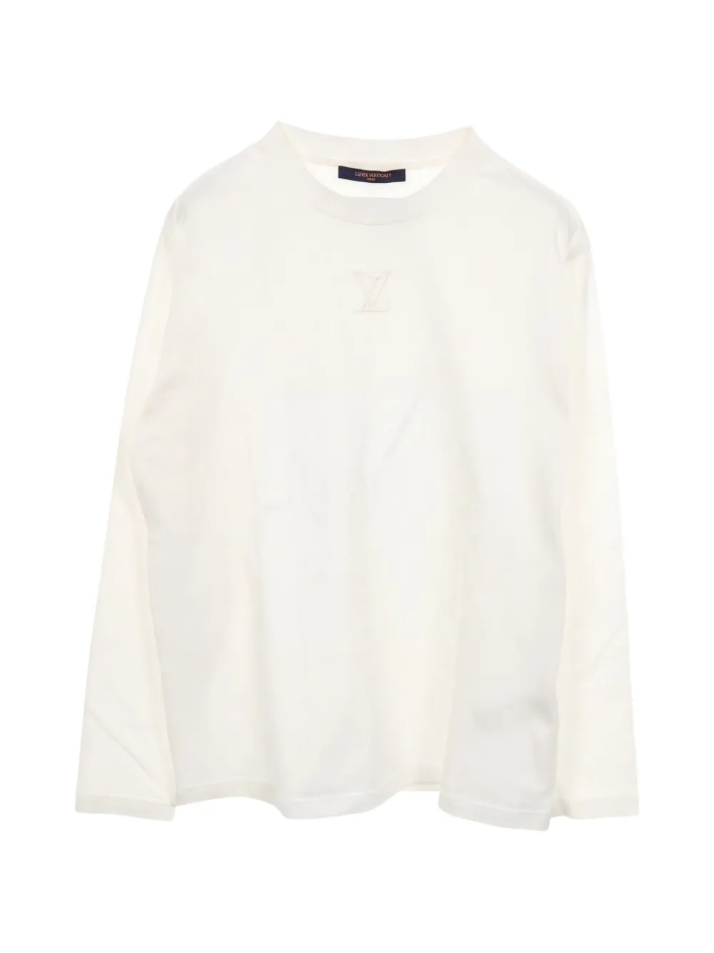 Louis Vuitton Pre-Owned 2010s embossed logo T-shirt - Toni neutri