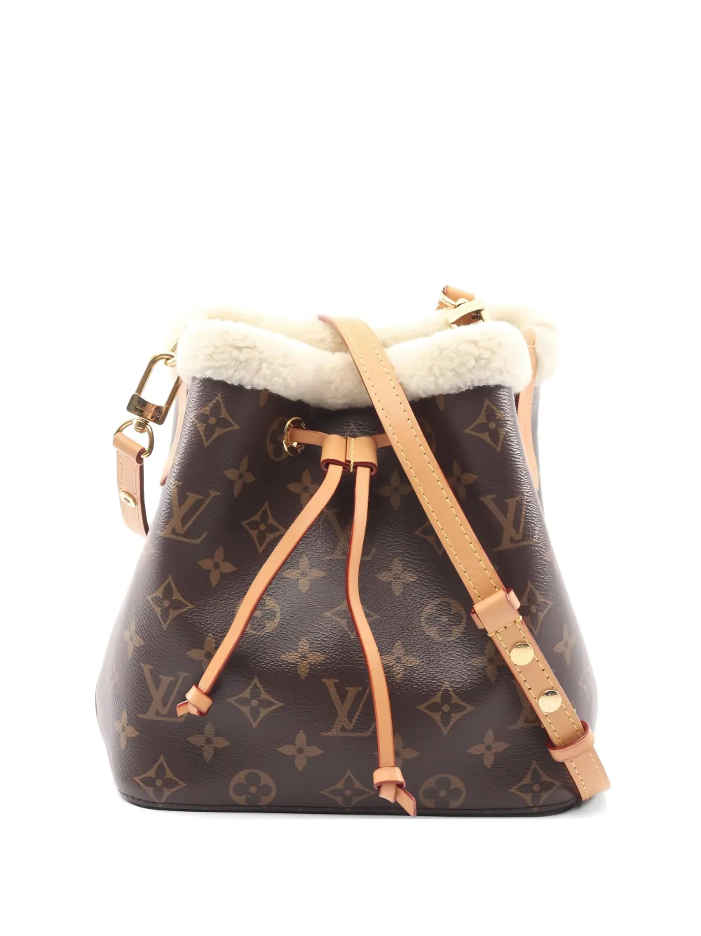 Louis Vuitton Pre-Owned 1910s BB NeoNoe Monogram bucket bag - Marrone