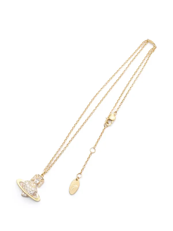 Vivienne Westwood Pre-owned 2020s Agnatha Pendant Necklace in Gold