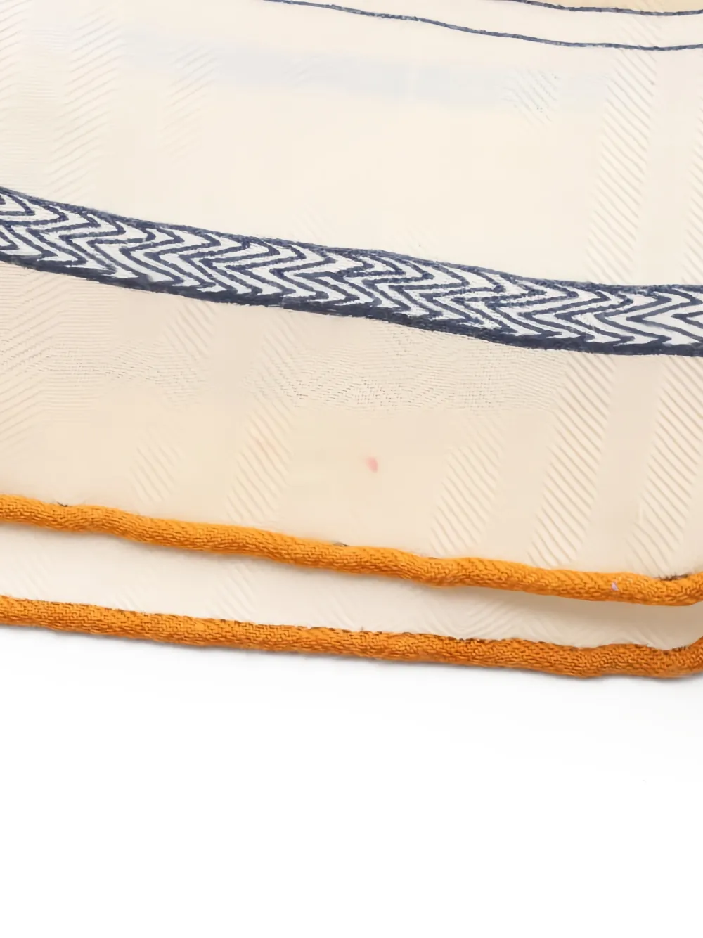 2000s Print-Detail Cashmere Scarf