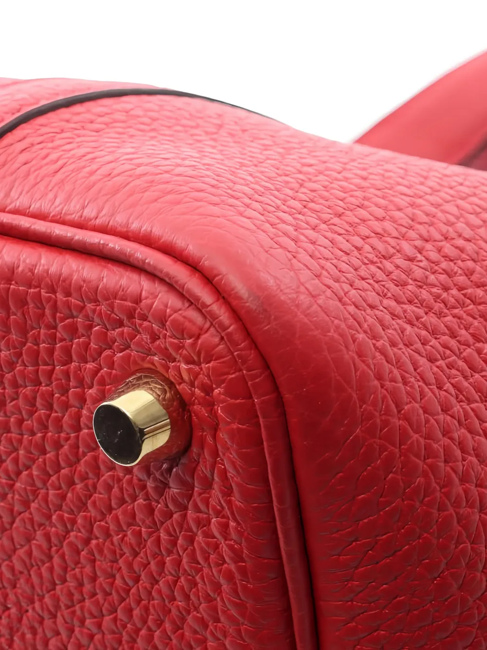  Hermès Pre-owned 2018 Leather Lock Tote Bag - Red 