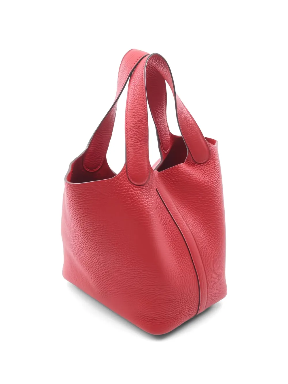  Hermès Pre-owned 2018 Leather Lock Tote Bag - Red 