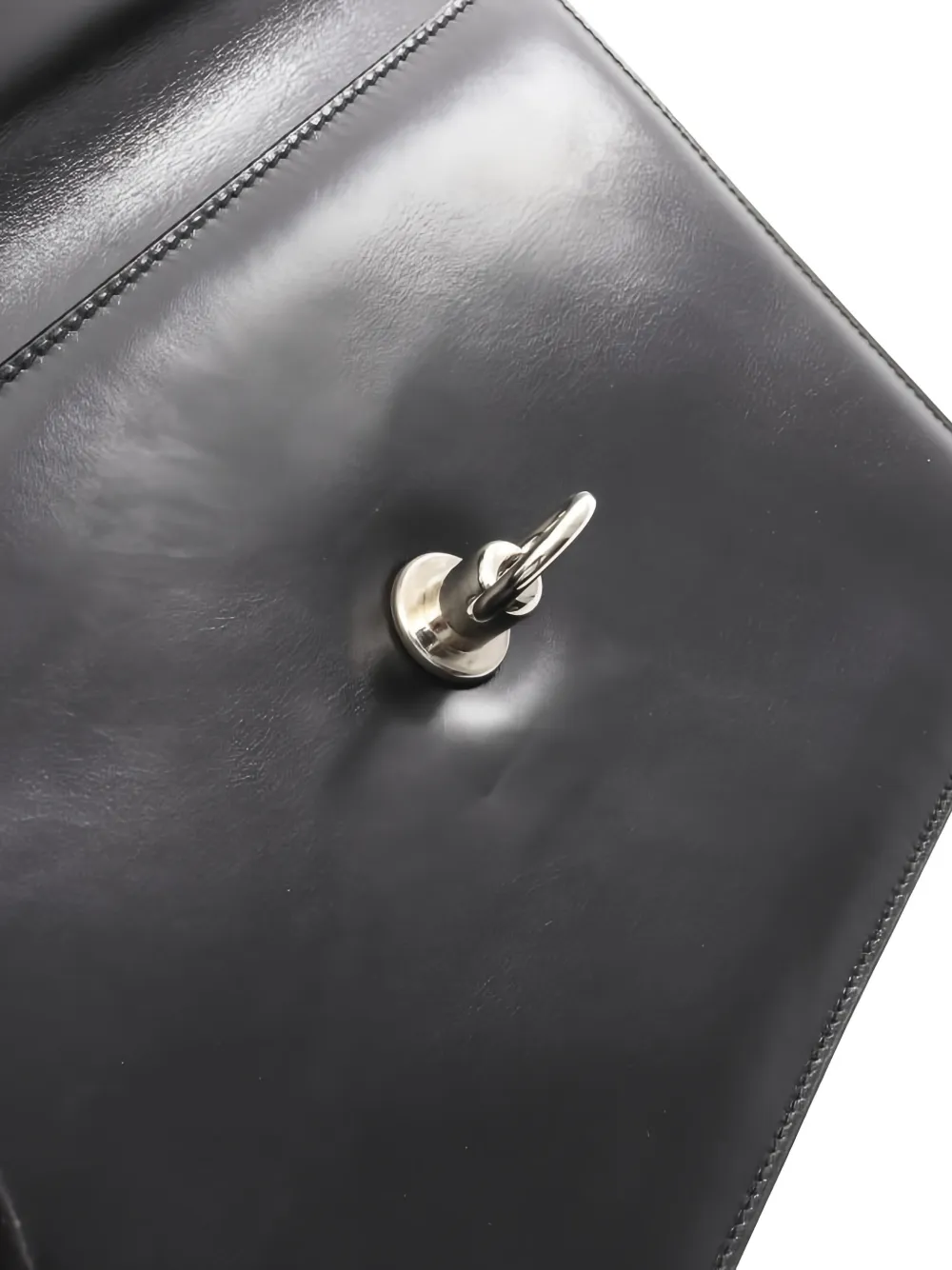 2000s Leather Clutch Bag