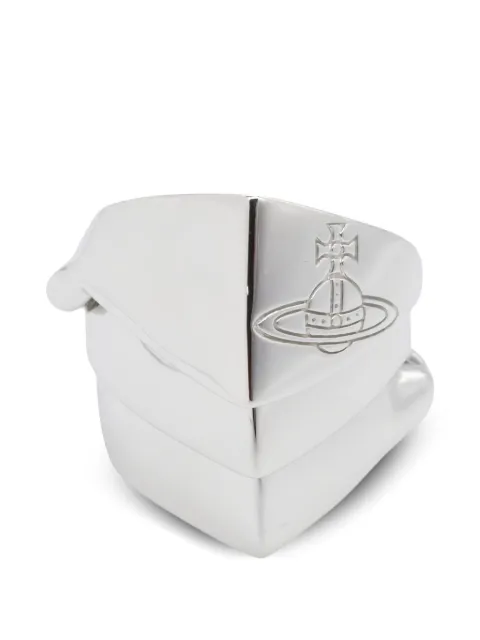 Vivienne Westwood Pre-Owned orb-detail silver-tone ring