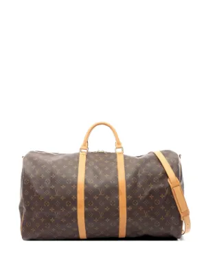 Louis Vuitton Pre-Owned 2001 モノグラム キーポル 55 ボストンバッグ