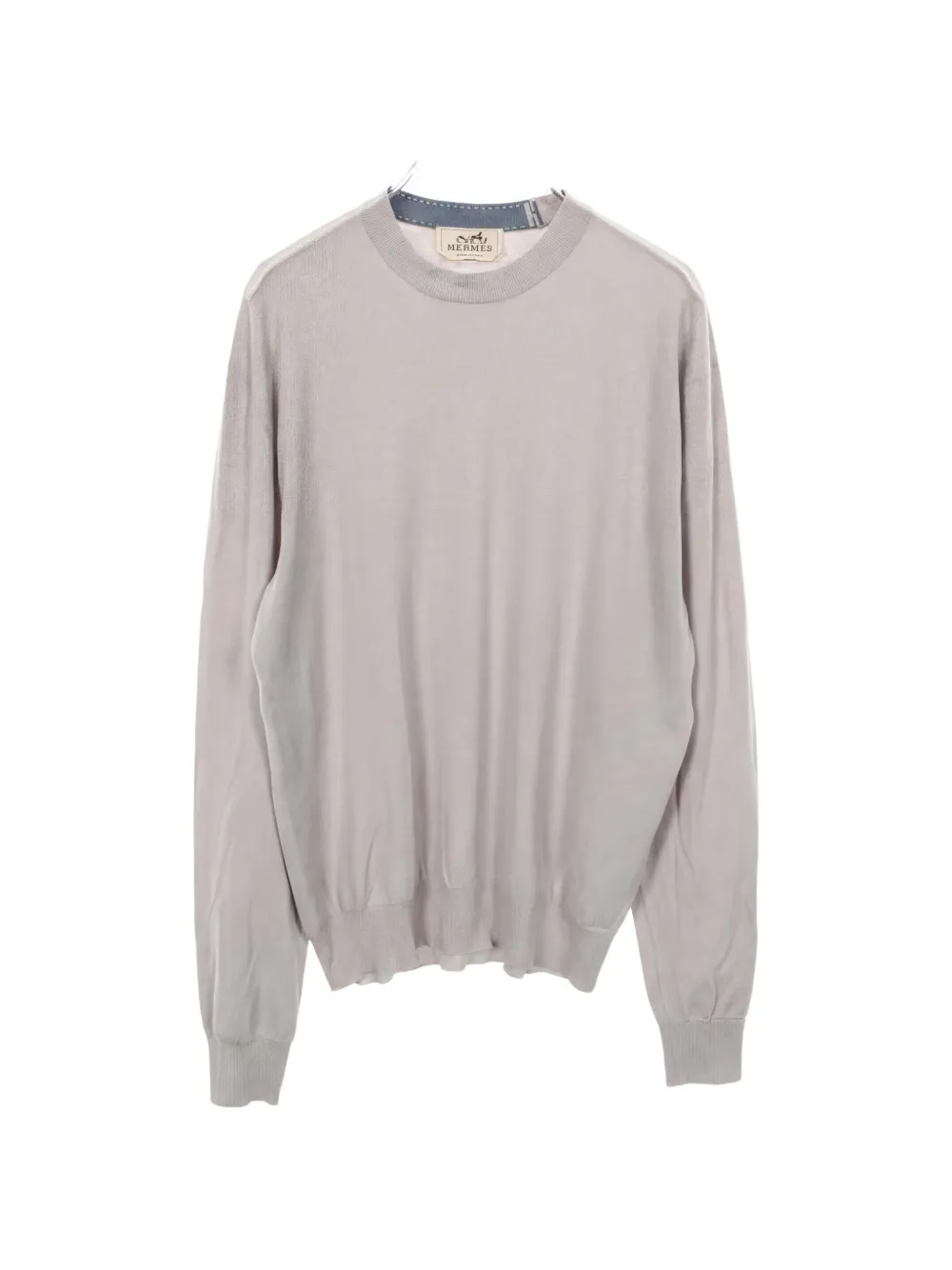 Hermès Pre-Owned 2010s crew-neck sweater - Grigio