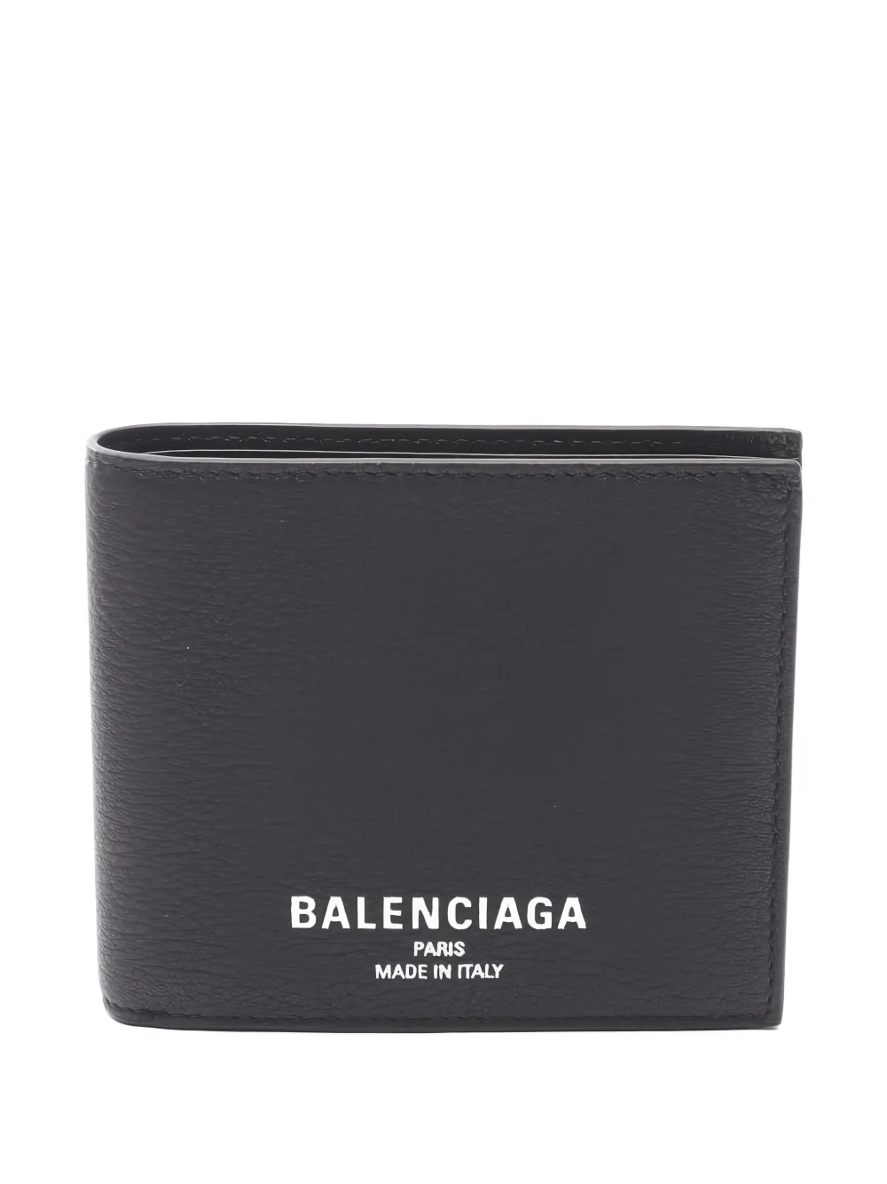 Balenciaga Pre-Owned square folded coin leather wallet - Nero