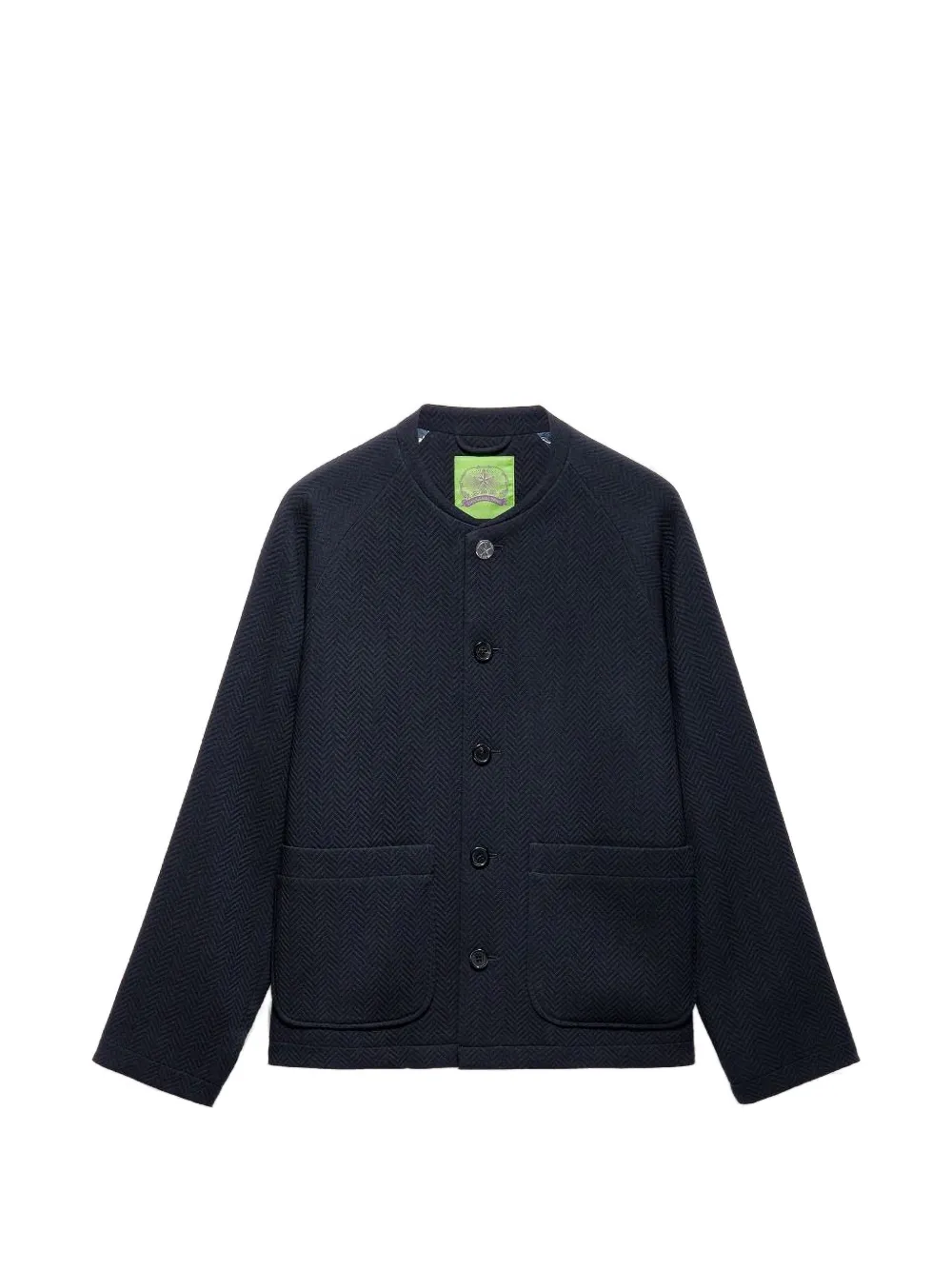 Shanghai Tang buttoned tang jacket - Blu