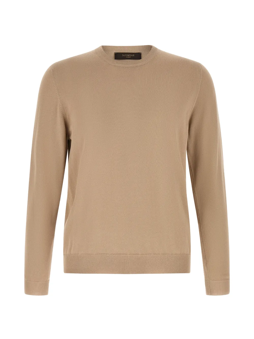 Zanone crew-neck sweater - Nude