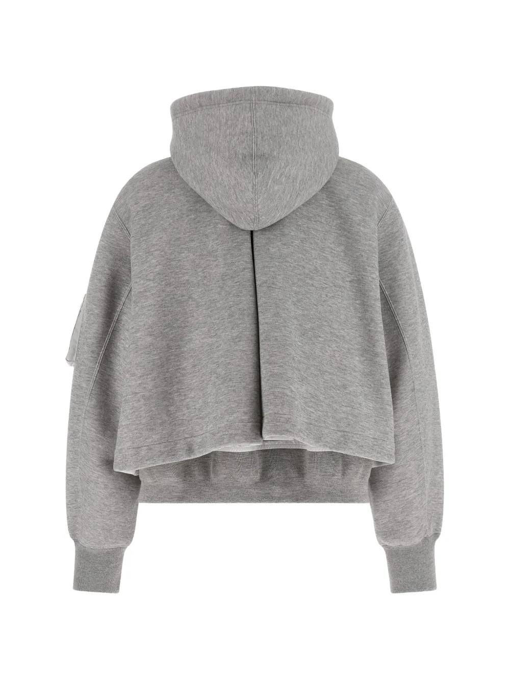  Sacai Sponge Zip-up Hoodie - Grey 