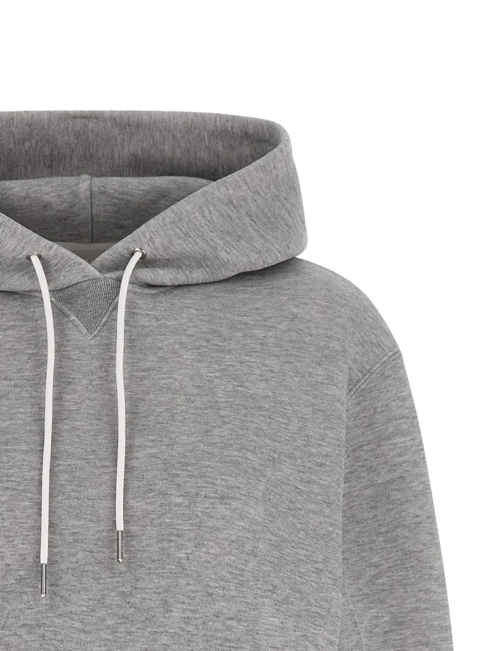  Sacai Sponge Cropped Hoodie - Grey 