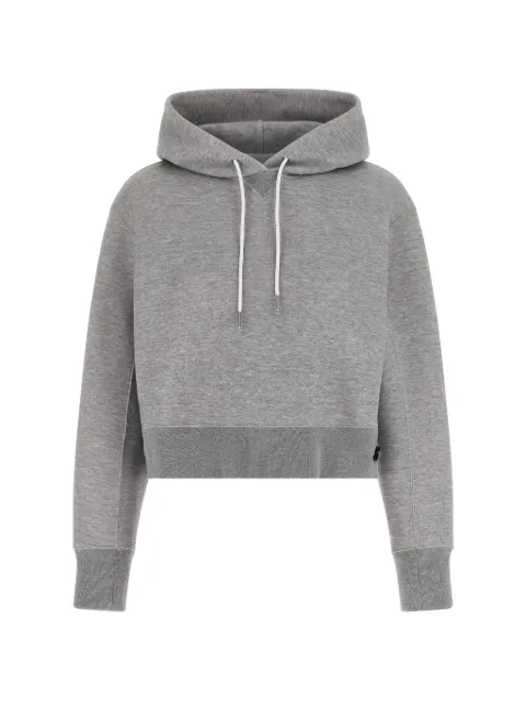 sacai Sponge cropped hoodie