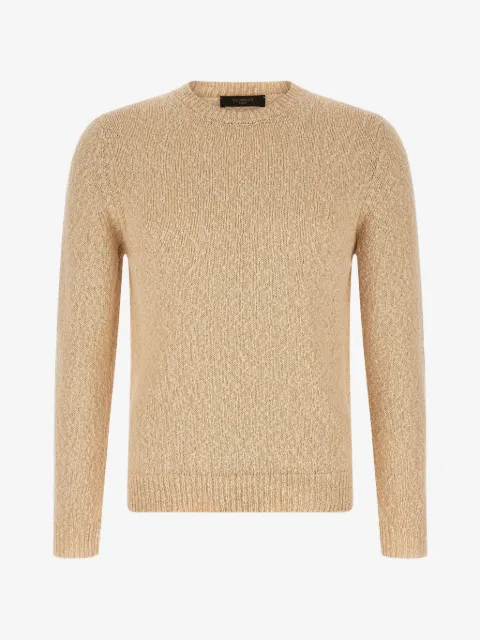Zanone two-tone crew-neck sweater