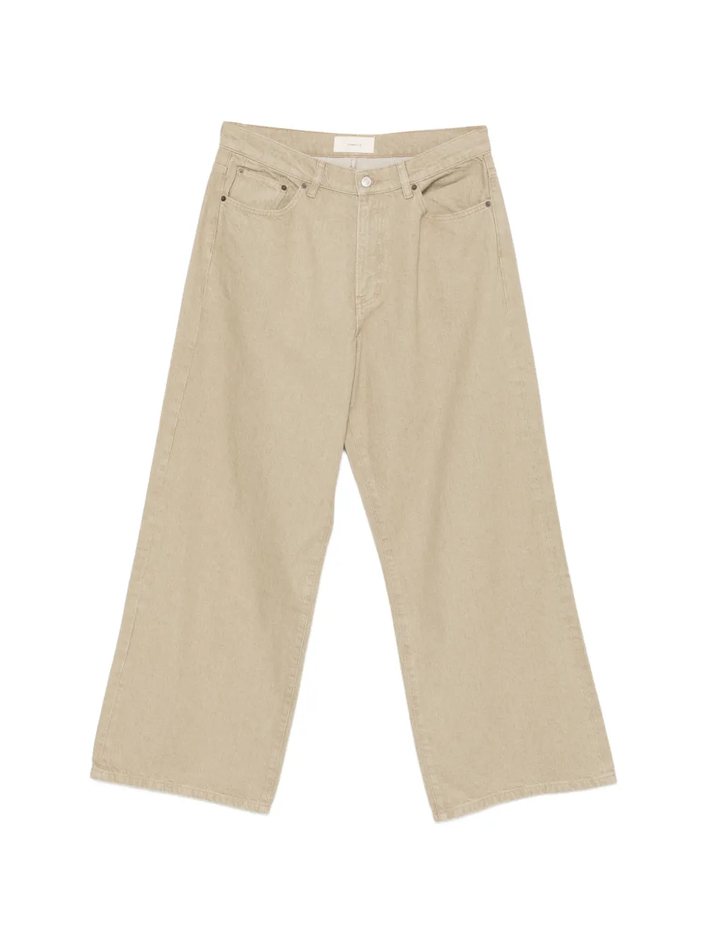 Jeanerica five-pocket straight jeans - Toni neutri