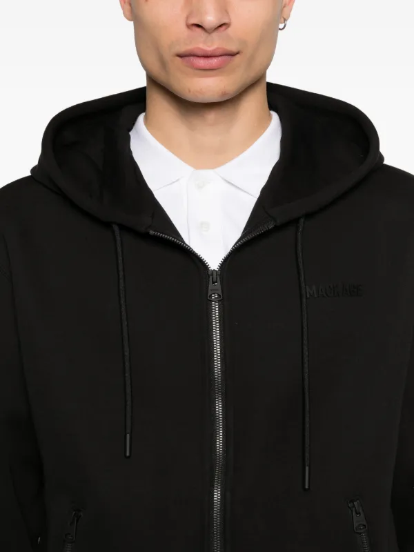 Mackage ジップアップ パーカー | ブラック | FARFETCH JP