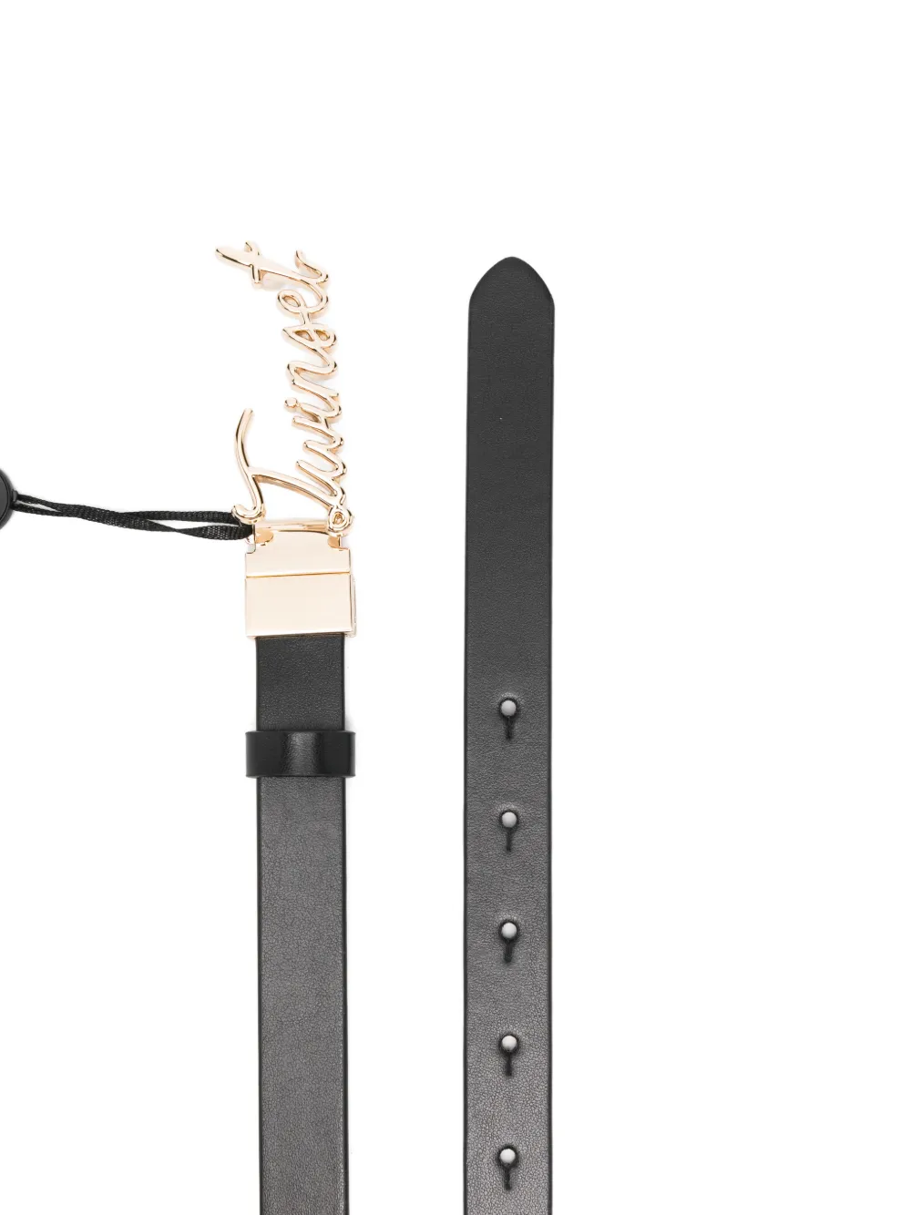 TWINSET logo-detail belt - Nero