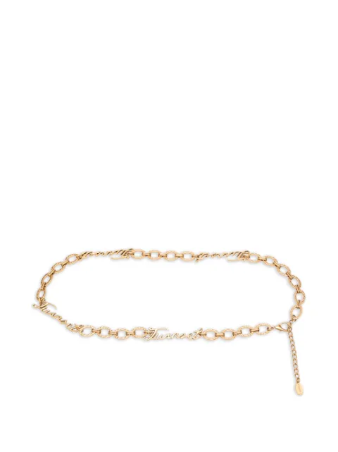 TWINSET chain lettering belt