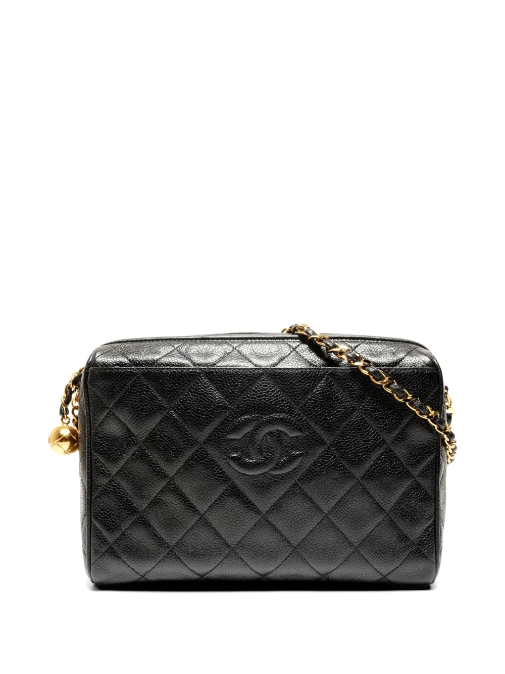 CHANEL Pre-Owned 1994-1996 CC Mark Camerabag Tassel shoulder bag - Nero