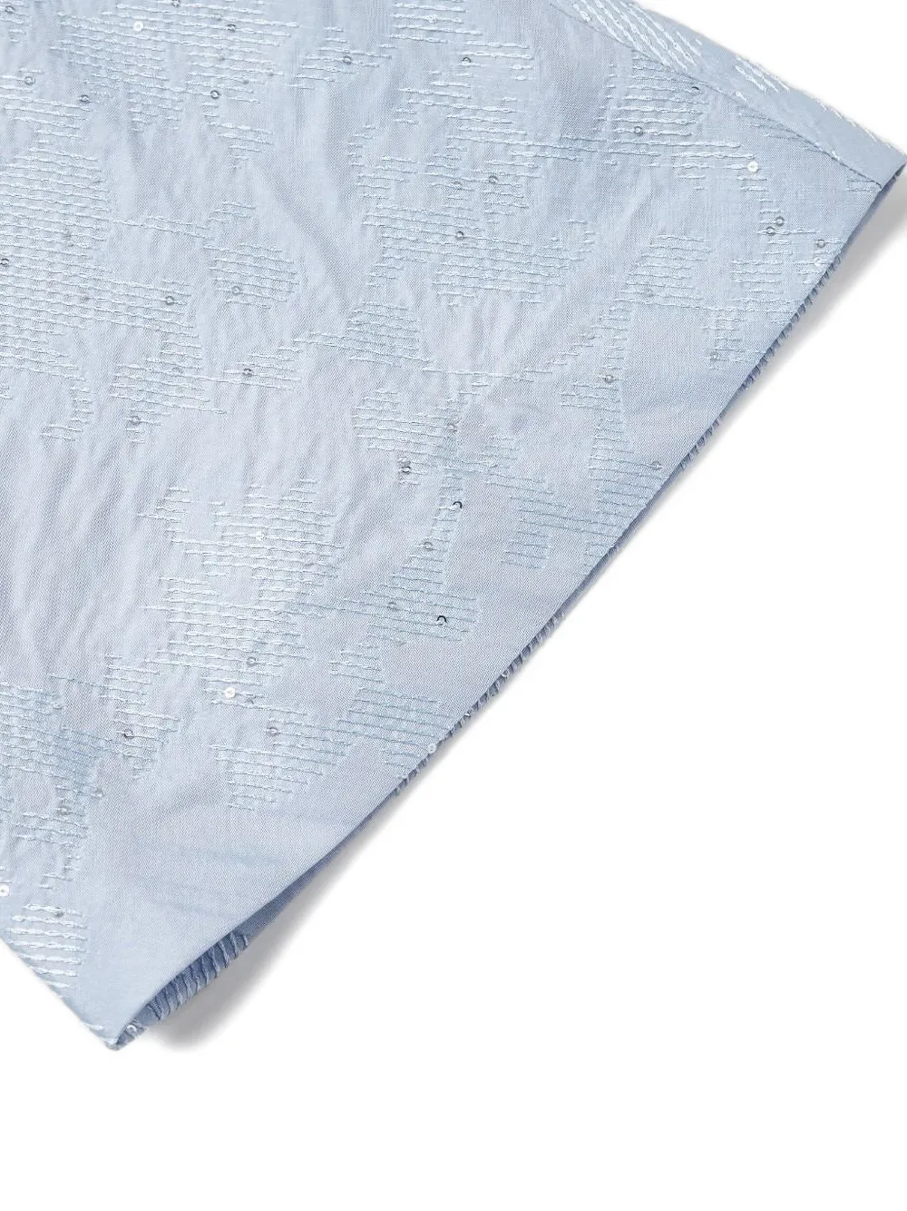 Shanghai Tang Jack verfraaid met pailletten Blauw