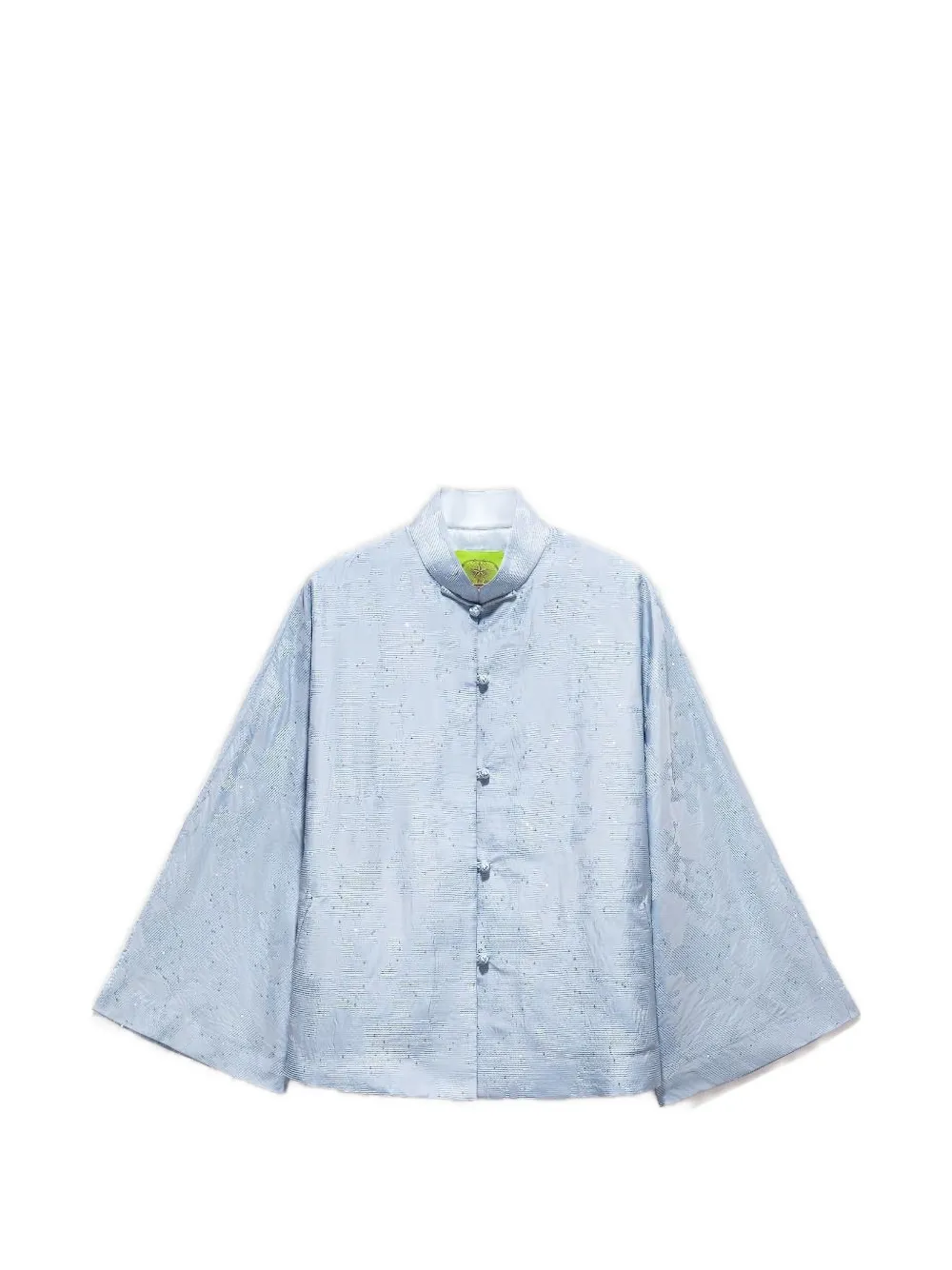 Shanghai Tang sequin embellished kimono jacket - Blu