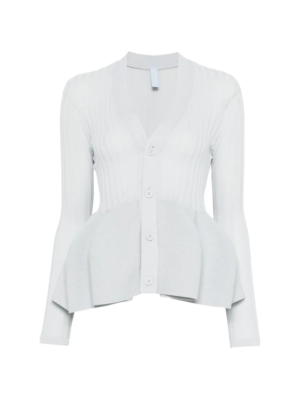 Cfcl Pottery Glitter V-neck Cardigan In White