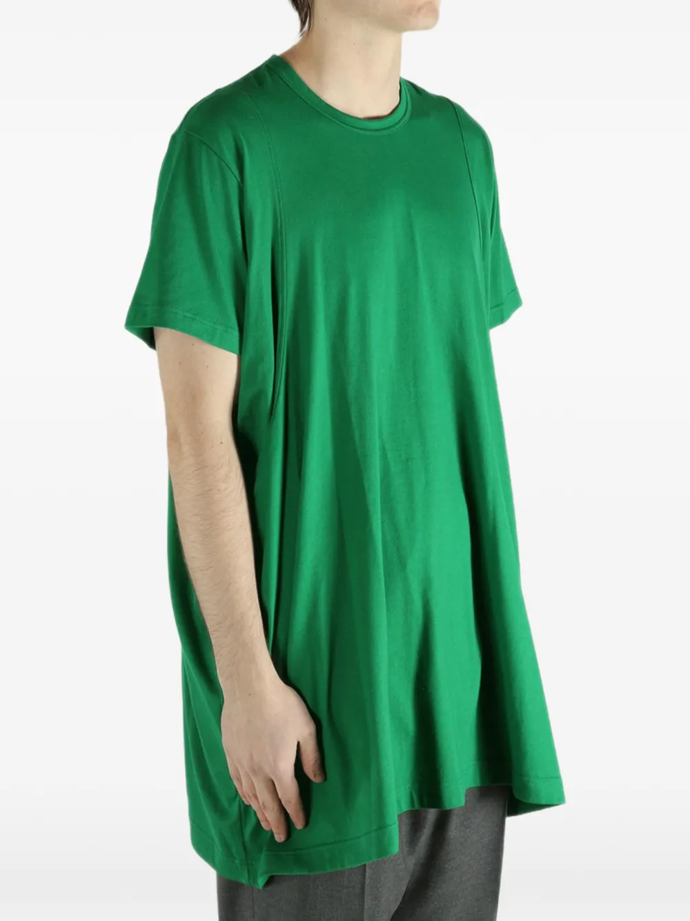  Comme Des Garçons Homme Plus Cut-out T-shirt - Green 