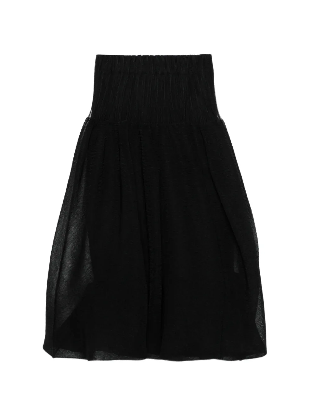 CFCL pleated midi skirt - Nero