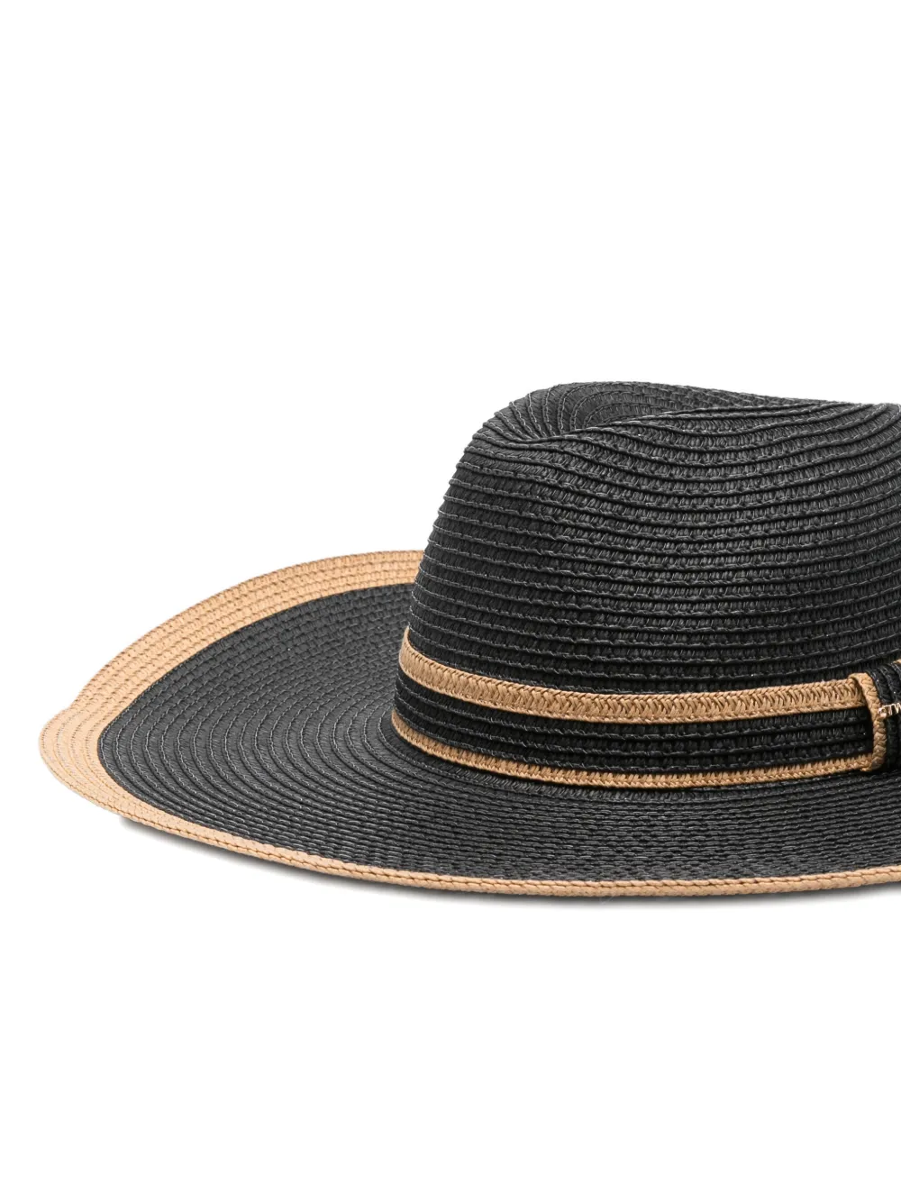  Twinset Brim-detail Hat - Black 