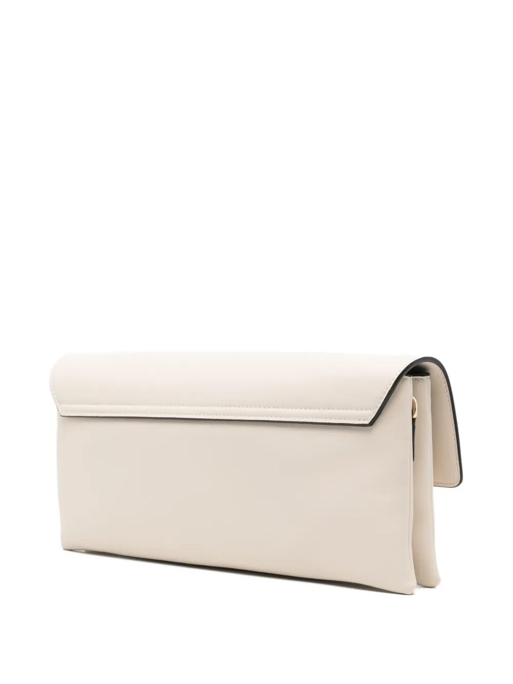  Twinset Gold-tone-hardware Clutch Bag - Neutrals 