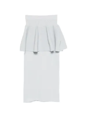 JW Anderson アシンメトリー スカート | ホワイト | FARFETCH JP